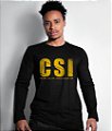 Camiseta Manga Longa CSI Masculina Team Six Brasil