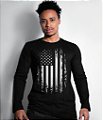 Camiseta Manga Longa EUA Defense Masculina Team Six Brasil