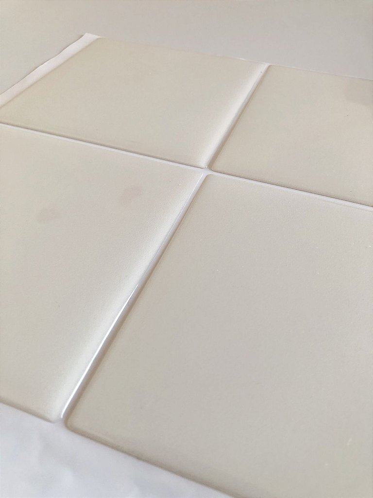 Azulejo Metrô Soul Vanilla Milk - 1 Placa - Pastilha Resinada