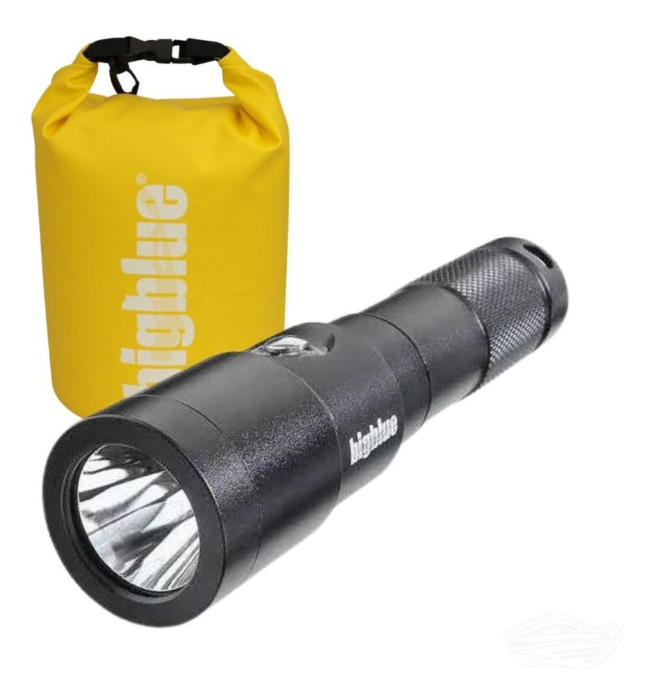 Lanterna Bigblue Mergulho 1200 Lúmens – Feixe 10°, 100m