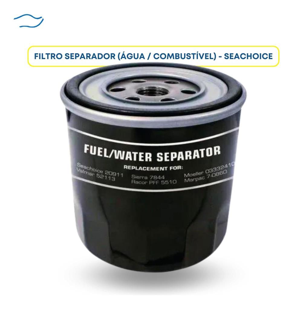 Filtro De Combustível Separador De Água Seachoice | Produtos