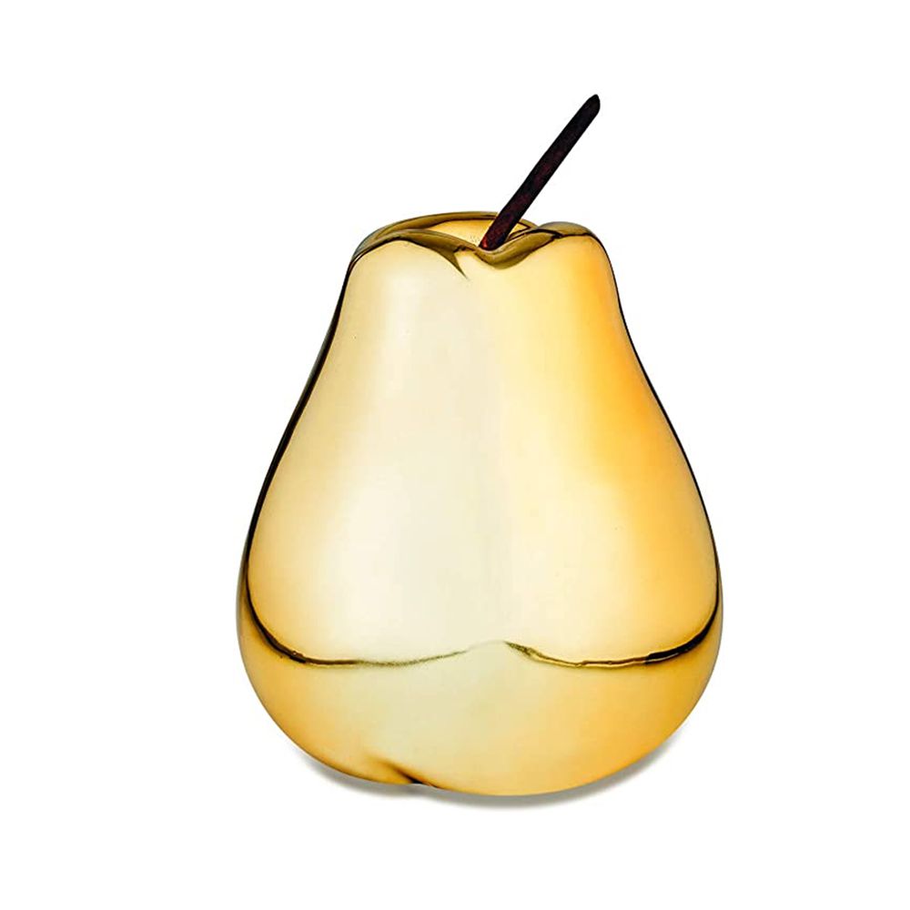 Pera Dourada Em Cerâmica Mart Dourado | Amazon.com.br (7908103703343)