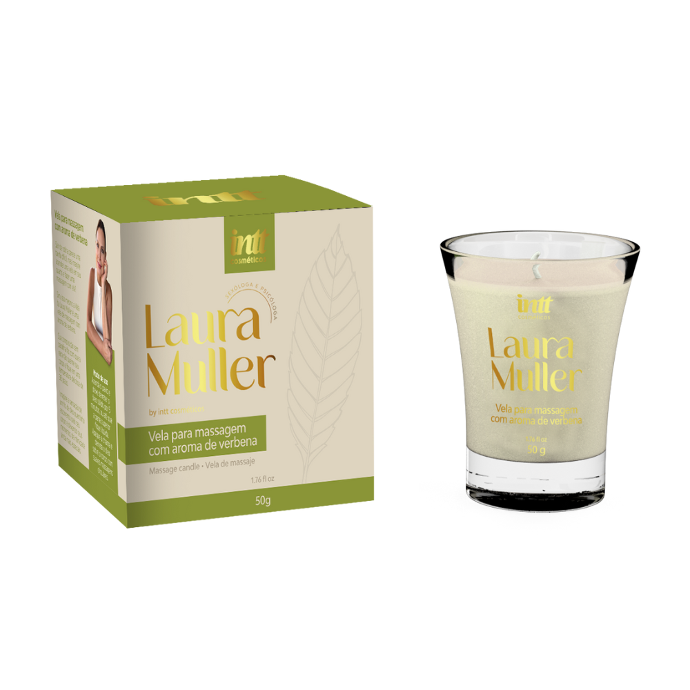 Vela de Massagem de Verbena by Laura Muller 50g ApoloEX Sex Shop  