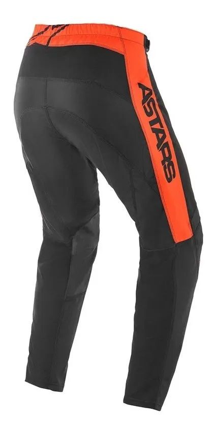 CALCA ALPINESTARS FLUID TRIPPLE 21 PRETO LARANJA TAM 34 - BIRUTTA PECAS E  ACESSORIOS LTDA