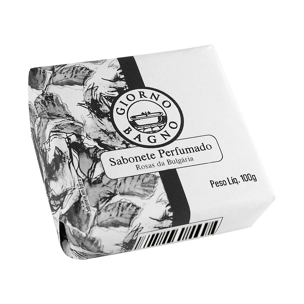 SABONETE EM BARRA GIORNO BAGNO ROSAS DA BULGARIA 100G - Casa Limpa