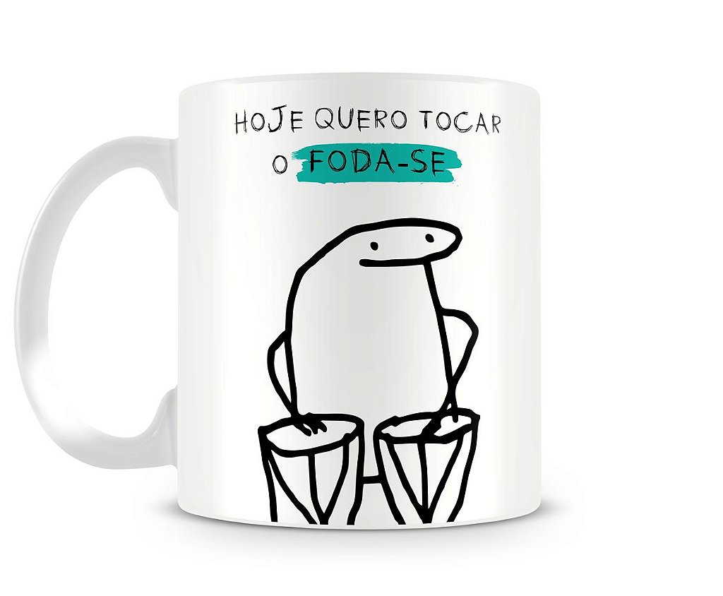 Caneca meme flork é sobre isso e tá tudo bem - Artgeek - Loja Nerd