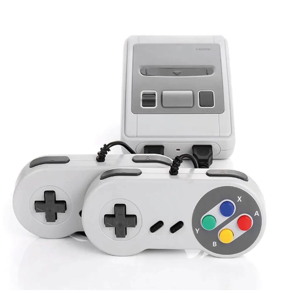 Mini Console Retro - 20 Mil Jogos - Snes - 2 Controles USB de