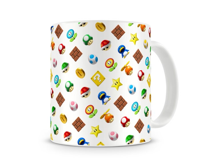 Caneca Do Jogo Super Mário Bros Personalizada Canecas Geek