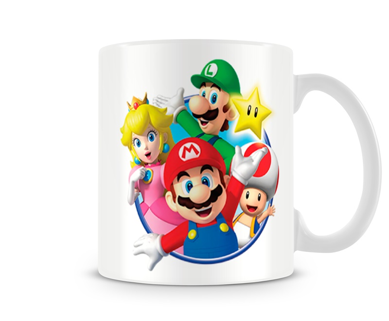 Caneca Do Jogo Super Mário Bros Personalizada Canecas Geek