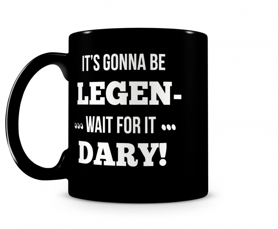 Caneca How I Met Your Mother Legendary Black Camicado