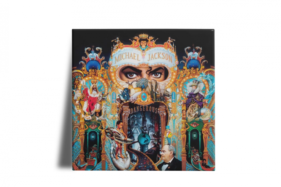 Azulejo Decorativo Dangerous Michael Jackson 15x15 - Artgeek