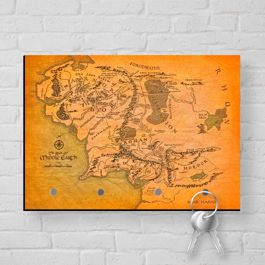 Featured image of post Mapa Terra Média - Tolkien, onde a maioria dos contos do seu imaginário ocorrem.