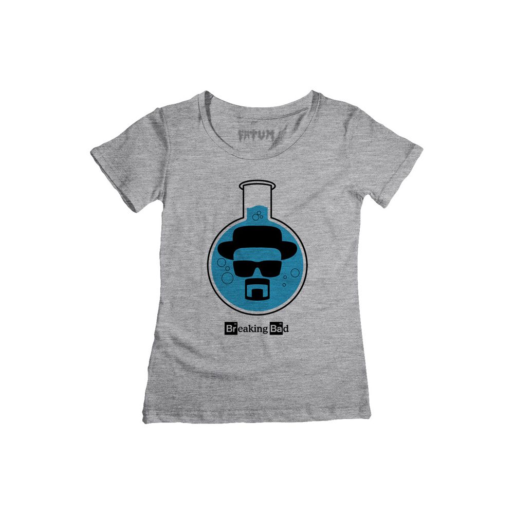 Camiseta Feminina Breaking Bad Heisenberg Bottle - Artgeek - Loja Nerd de  Decoração e Presentes do Mundo Geek