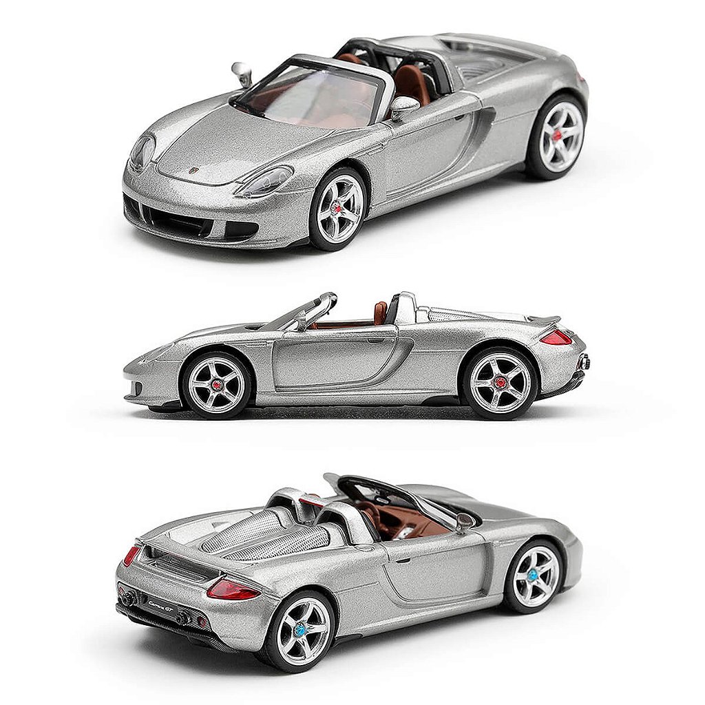 Mini GT #1236 Porsche Carrera GT Silver - Loja Paulo da Venda Mini GT #1236 Porsche Carrera GT Silver - Loja Paulo da Venda