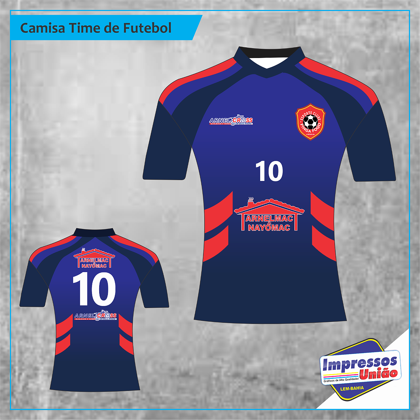 Camisa de Futebol - Morpará-BA