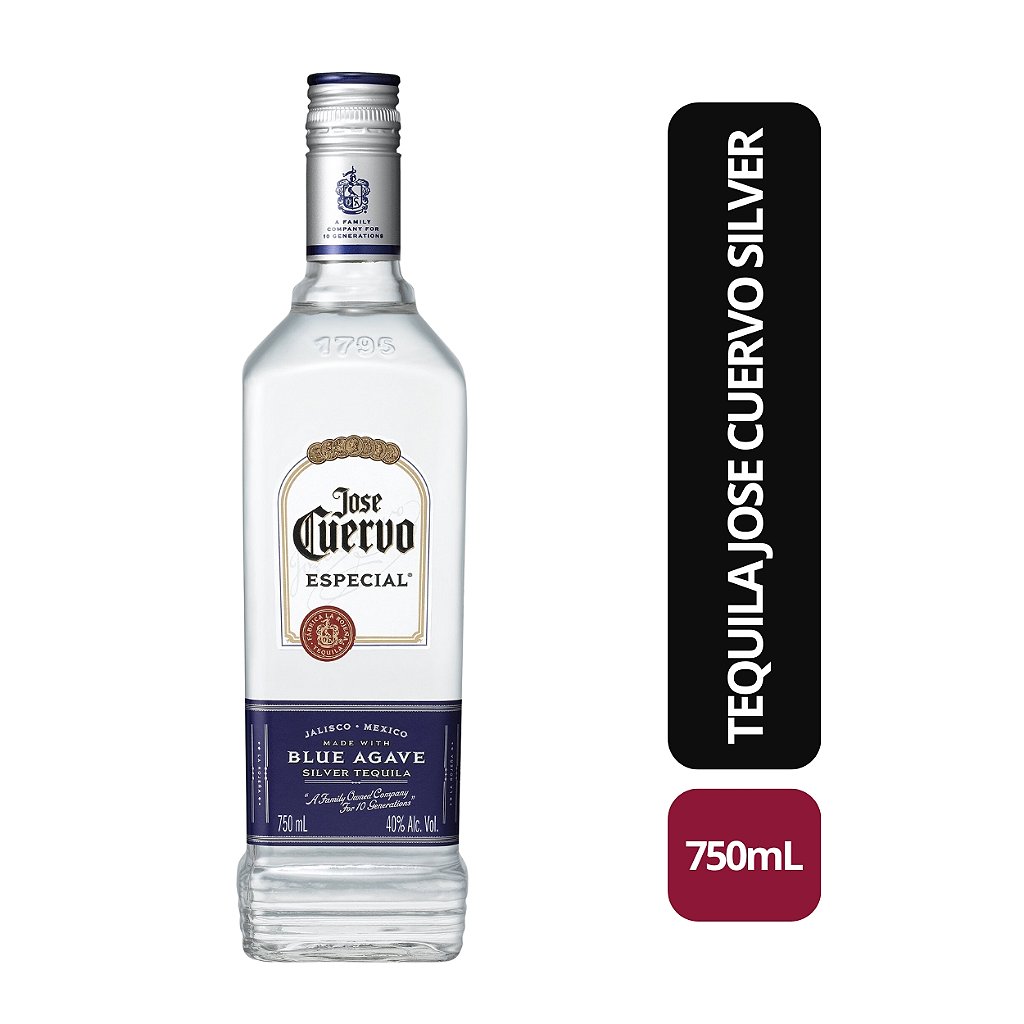 Tequila José Cuervo Silver - 750ml - Bebida In Box