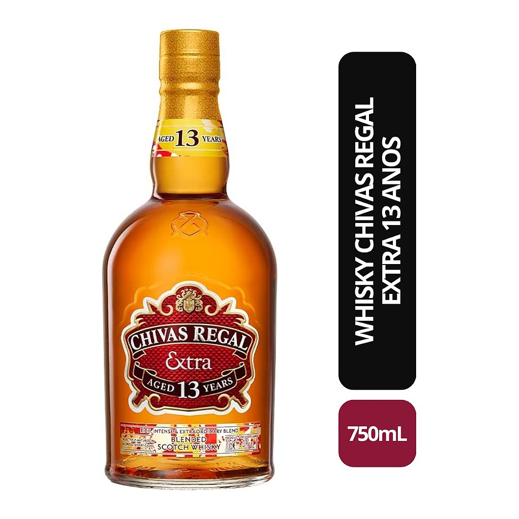 Whisky Chivas Regal Extra 13 Anos - 750mL - Bebida In Box