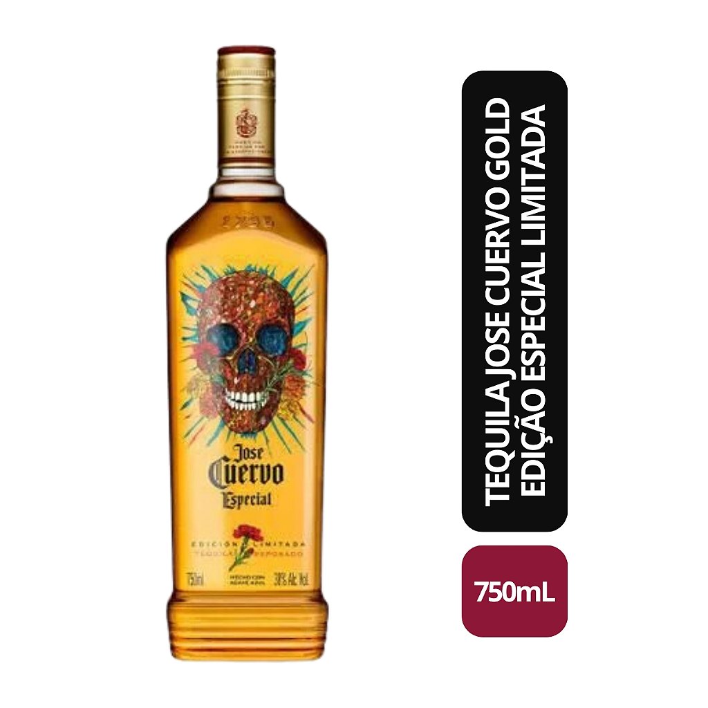 Tequila José Cuervo Gold Edição Especial Limitada - 750ml - Bebida