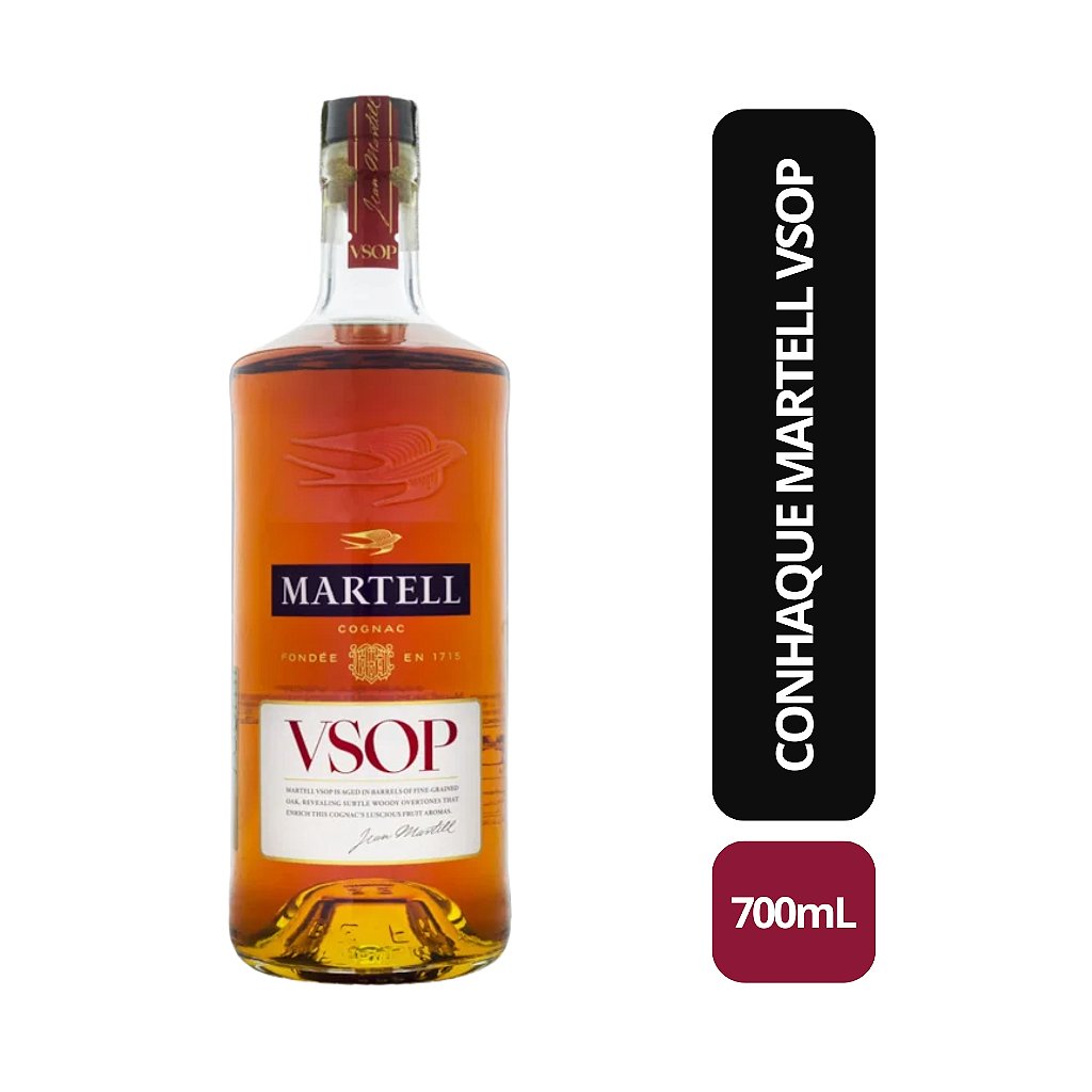 Conhaque Martell VSOP - 700ML - Bebida In Box
