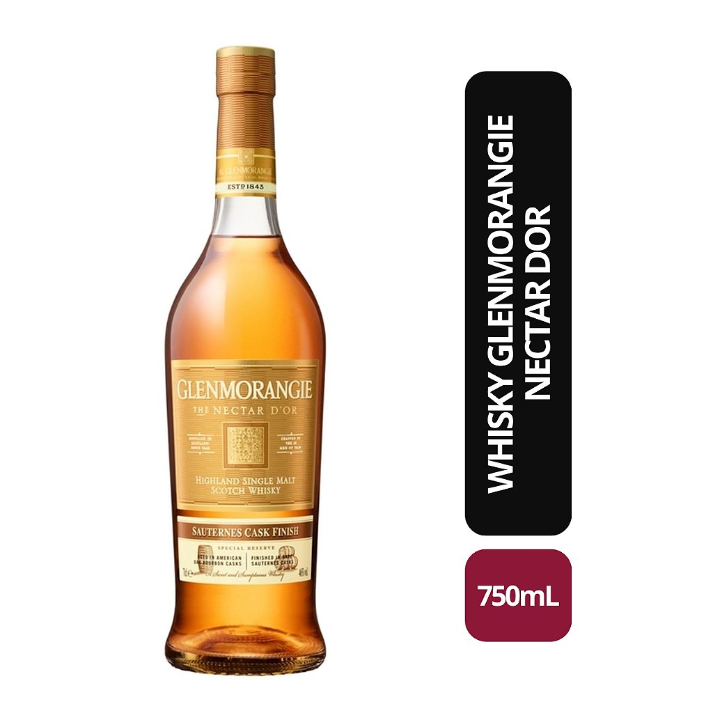 WHISKY GLENMORANGIE NECTAR DOR - 750ML - Bebida In Box