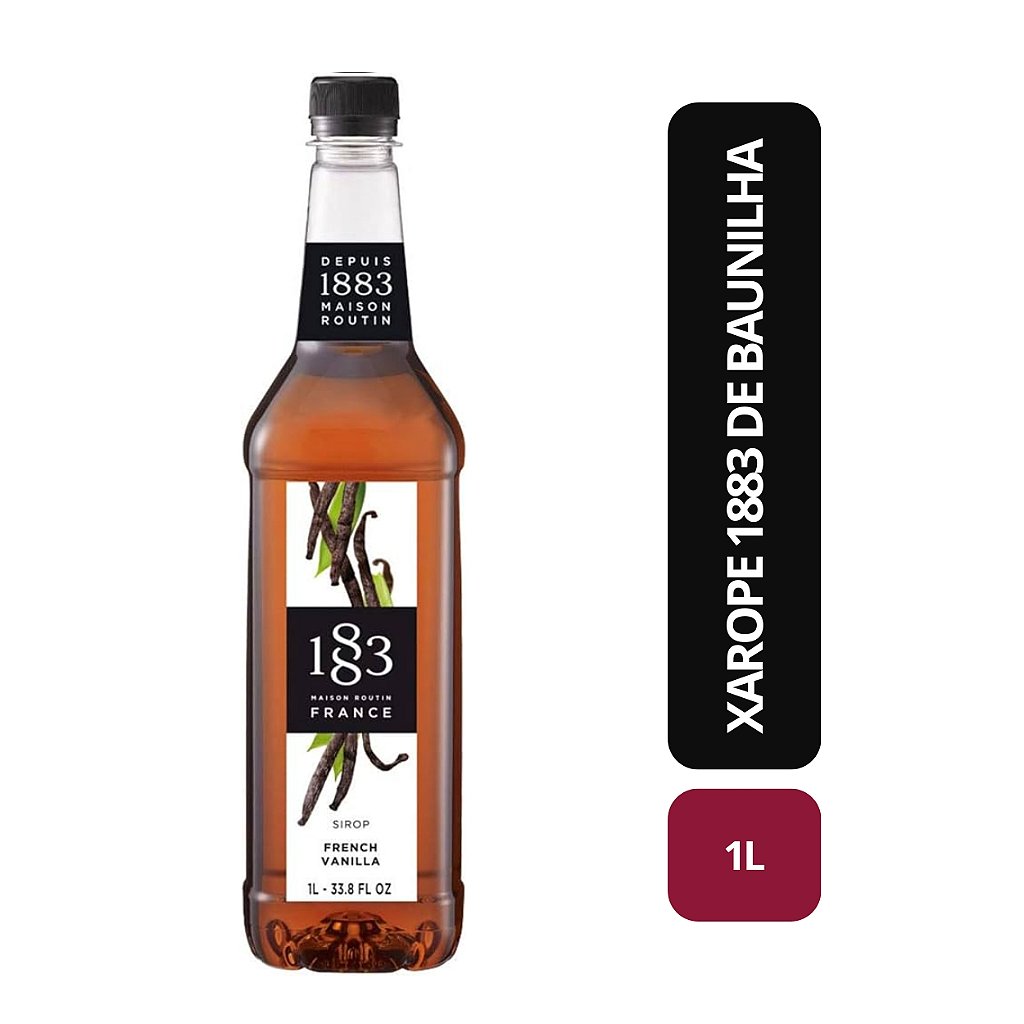 syrup XAROPE 1883 DE BAUNILHA - 1L - Bebida In Box