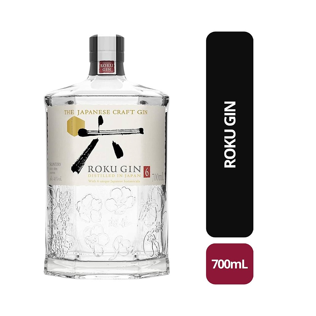 ROKU GIN 700ml 季節限定コレクション3本セット ROKU GIN - 700ML - Bebida In Box