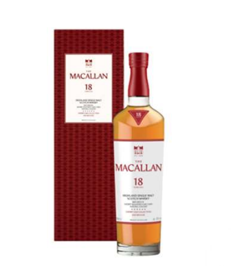 WHISKY THE MACALLAN SHERRY OAK CASK 18 YEARS OLD - 700ML - Bebida