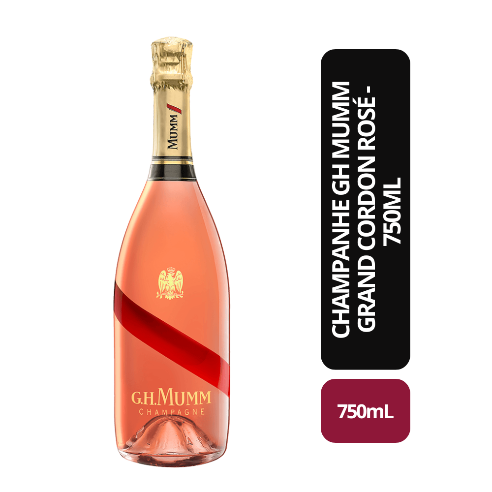 Champanhe Gh Mumm Grand Cordon Rosé - 750ml - Bebida In Box