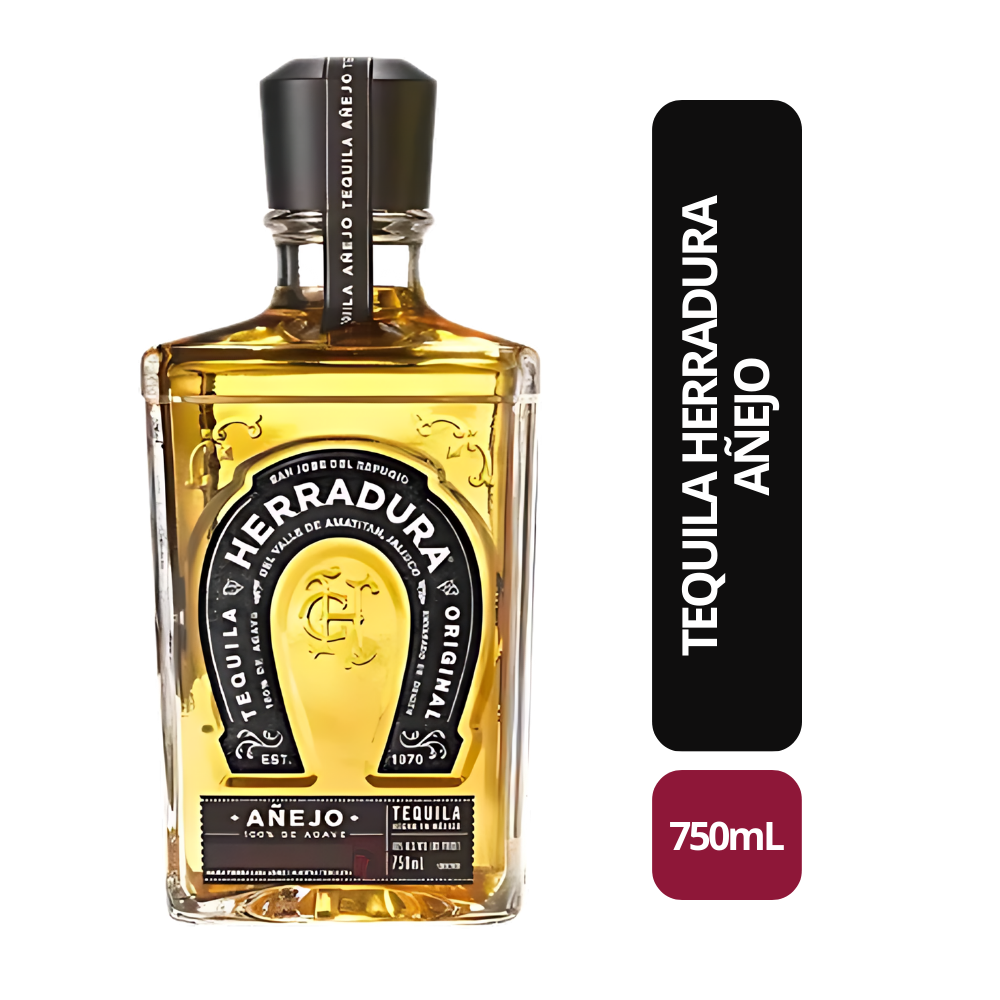 Tequila Herradura Añejo 750ml | Original Mexicana - Bebida In Box