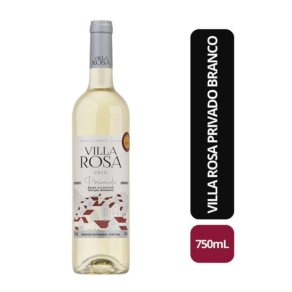 Vinho Branco Villa Rosa Privado - 750ml - Bebida In Box