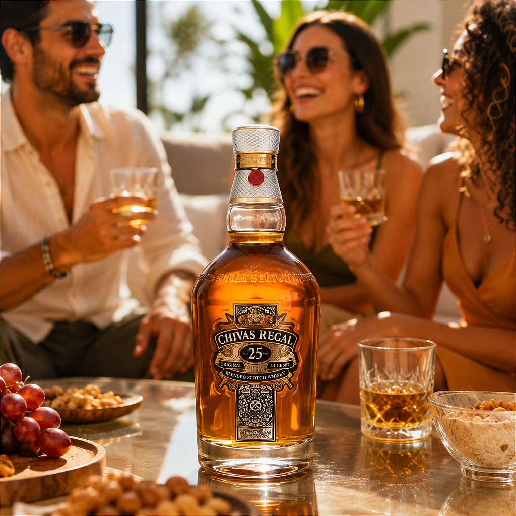 Whisky Chivas Regal 25 Anos Blended Scotch 700ml | Whisky - Bebida