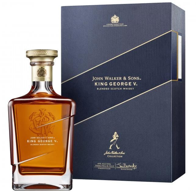 Whisky Johnnie Walker Blue Label King George V - 750mL - Bebida In Box