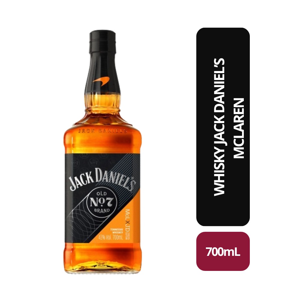 Whisky Jack Daniels N°7 McLaren (Edição Especial) - 700mL - Bebida