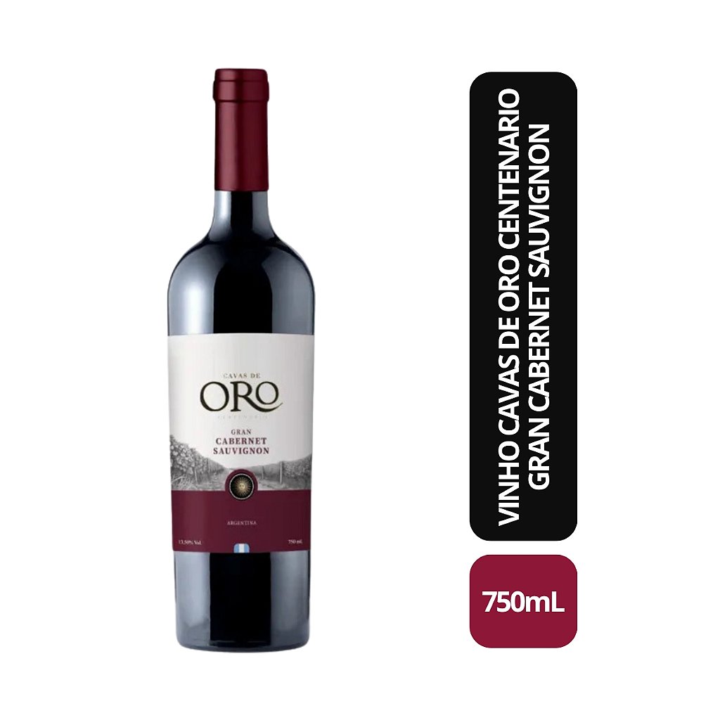 Vinho Espumante Cavas De Oro Centenario Gran Cabernet Sauvignon