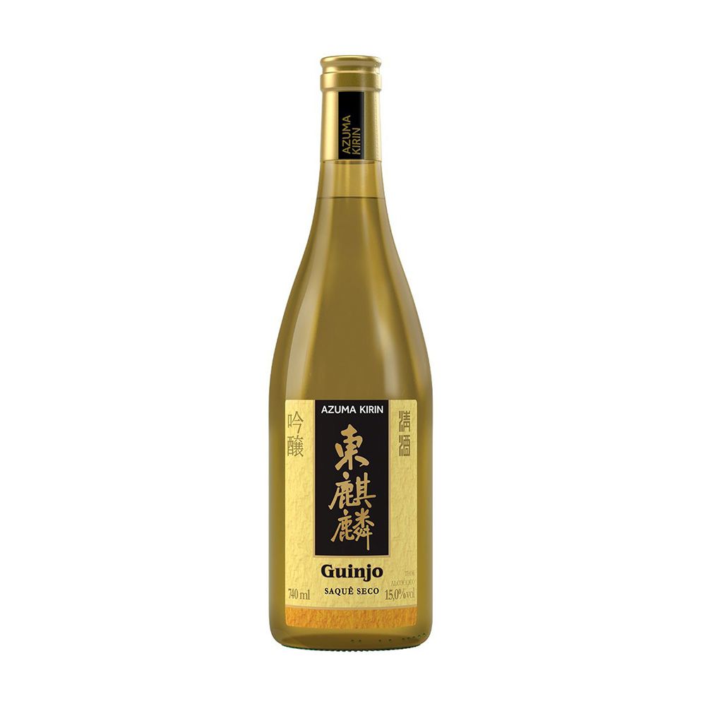 Saquê Seco Dourado 740ml - Azuma Kirin