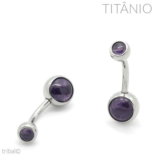 Piercing Umbigo de Titânio  Cacareco Titânio Nunca Usado 80948487