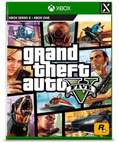 Jogo Grand Theft Auto V (GTA V) Xbox Series X Mídia Física