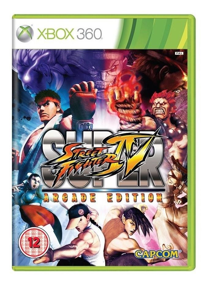 Jogo Super Street Fighter Iv - Xbox 360 - Física - Original