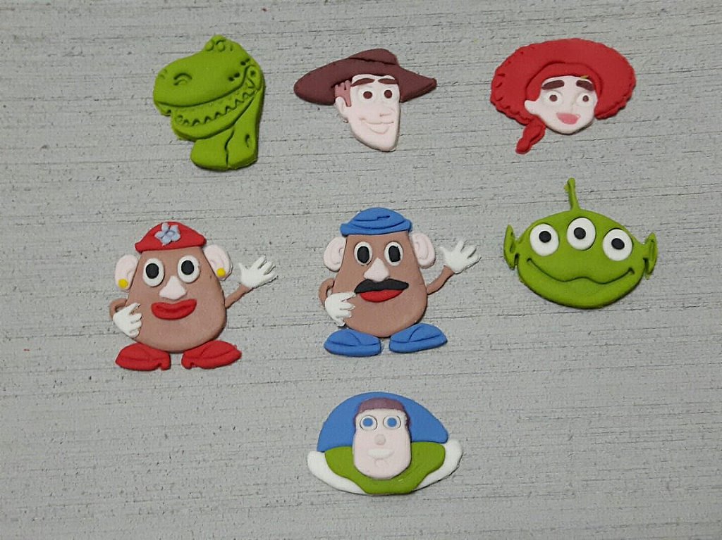 Kit Cortadores Personagens Toy Story 5 Modelos