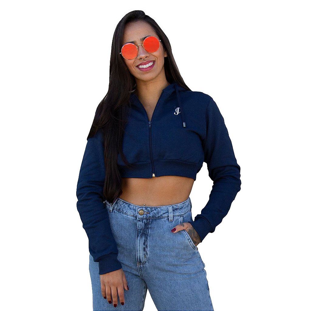 crop top champion moletom com capuz