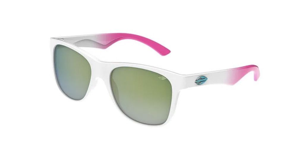 Óculos De Sol Mormaii Milao Ng Branco e Rosa - Squash Store