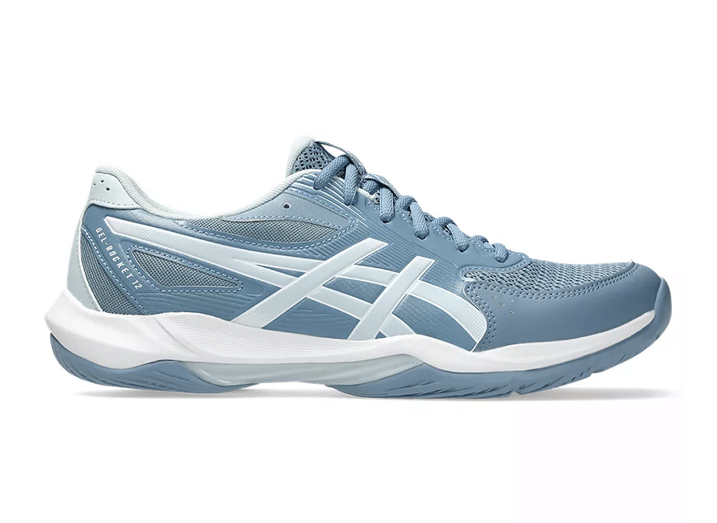 Tênis Asics Gel Rocket 12 Saba Blue/Cool Grey - Squash Store