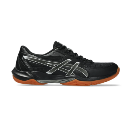 Tênis Asics Gel Rocket 12 Preto e Cinza - Squash Store