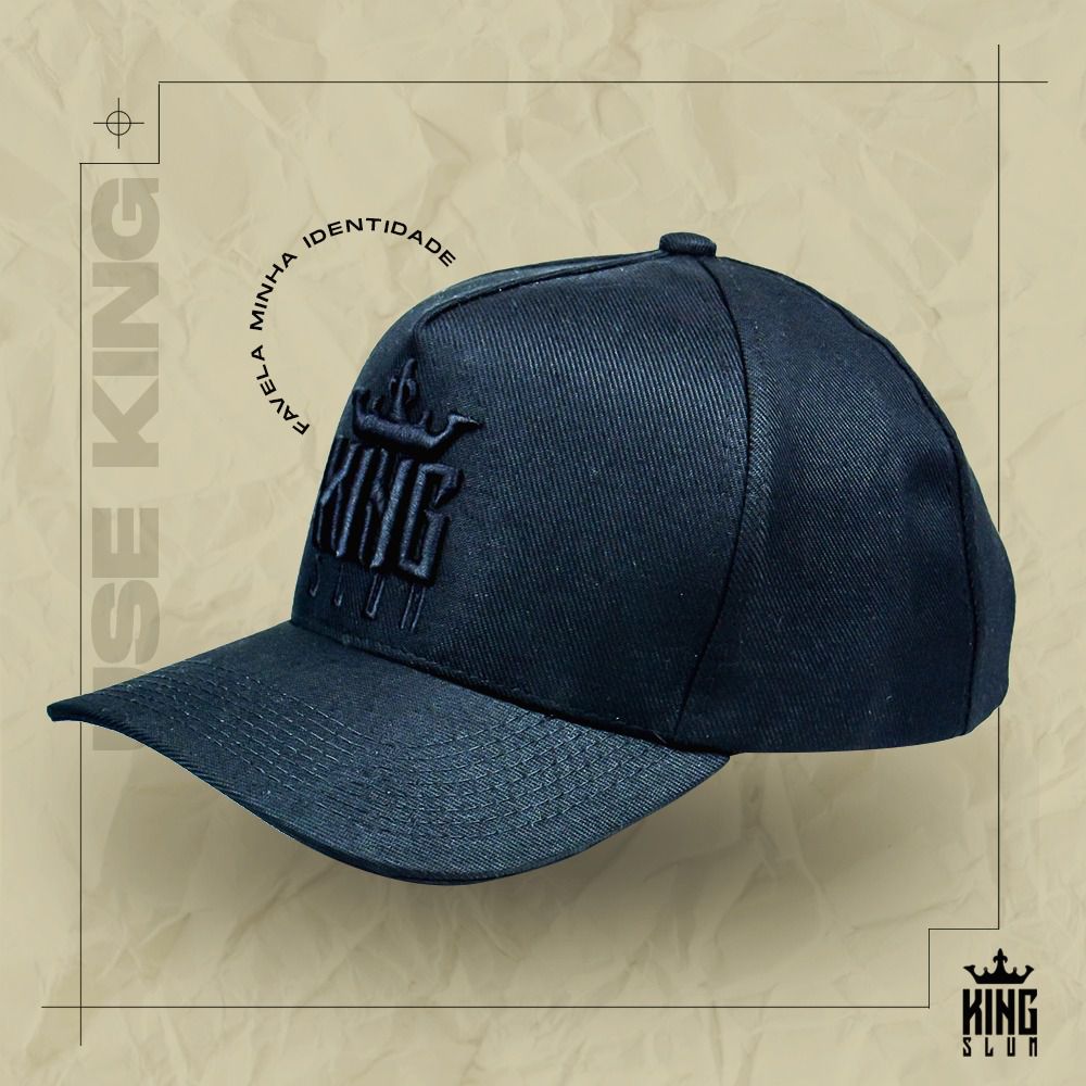 Boné aba curva king - King Slum