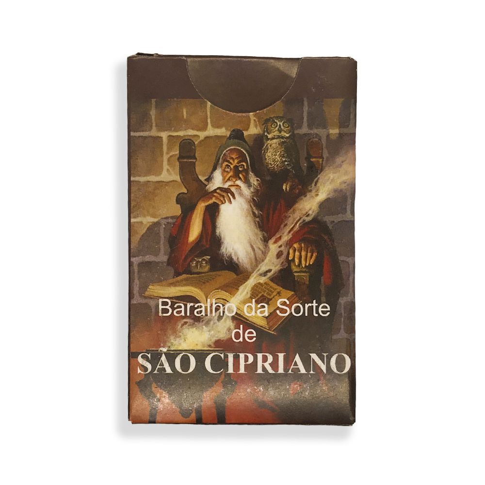 Baralho Da Sorte De São Cipriano Com 52 Cartas Iniciantes - Loja Salve  Jorge Guerreiro - Artigos Religiosos