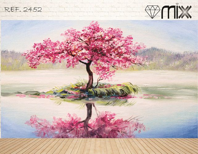 Fundo Fotografico Em Tecido Pintura Paisagem Mix Estilos Fundos Fotograficos