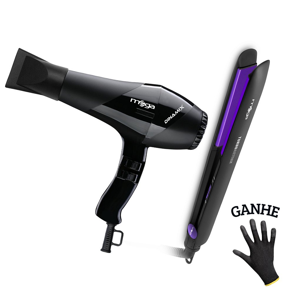 KIT SECADOR DINAMIX TURBO ACTION - Mega Profissional | Conheça os