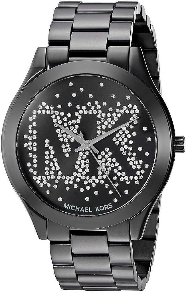 Relógio Feminino Michael Kors Mk3589 Preto Slim | Mimports - Mimports