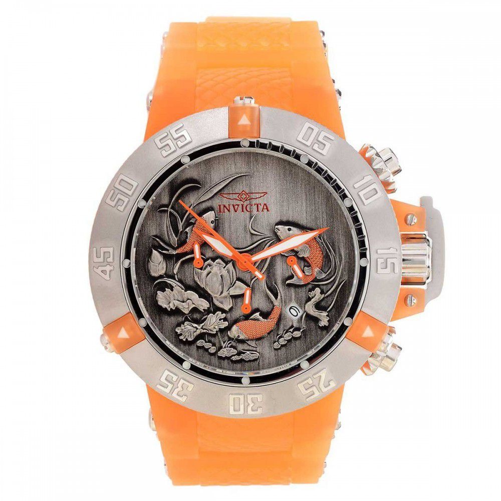 Relógio Masculino invicta Subaqua 24356 Laranja | Mimports - Mimports