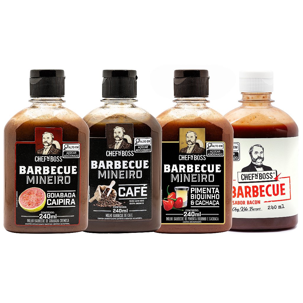 KIT BBQ COMPLETO - Chef n' Boss